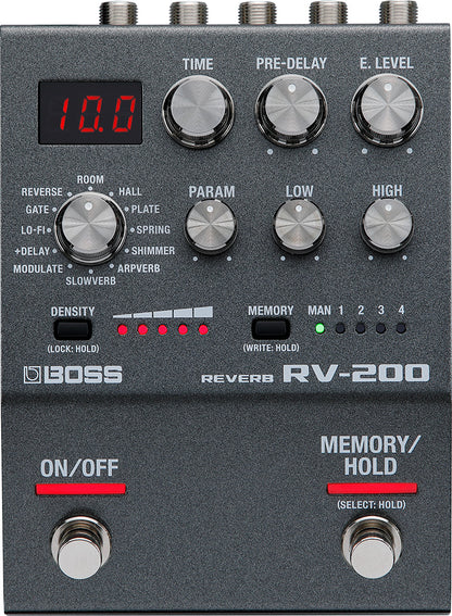 Boss RV-200 Reverb Pedal Effects Pedal