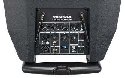 SAMSON Expedition XP310w Rechargeable Portable PA with Handheld Wireless System Band K - Poppa's Music 