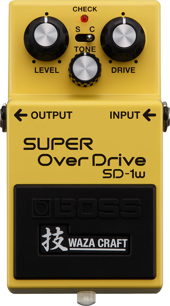 BOSS Waza Craft SD-1W Super OverDrive Effects Pedal