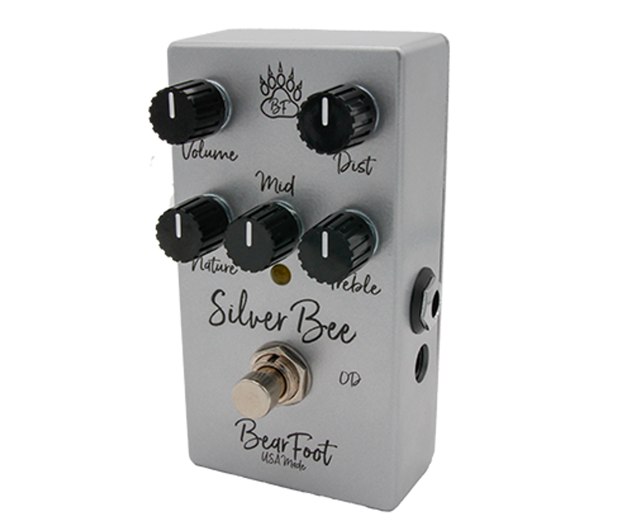 BearFoot FX Silver Bee Overdrive Pedal