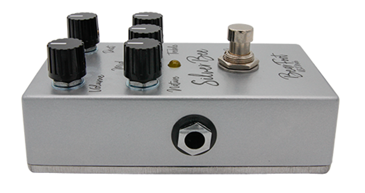 BearFoot FX Silver Bee Overdrive Pedal