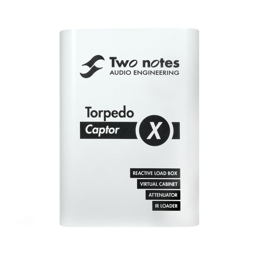 Two Notes Torpedo Captor X 8 ohm Reactive Load Box Attenuator