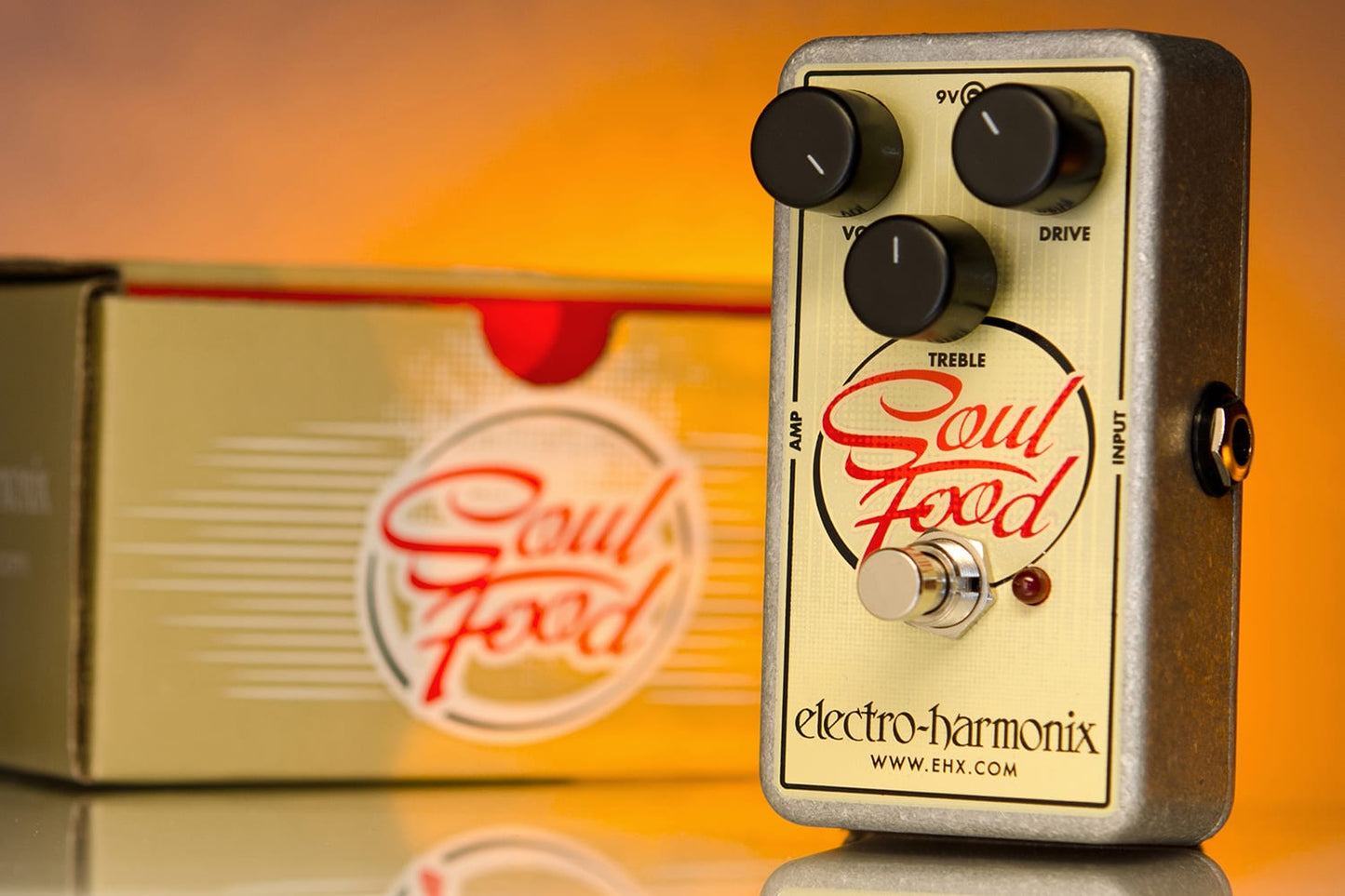 Electro-Harmonix Soul Food Transparent Overdrive Pedal