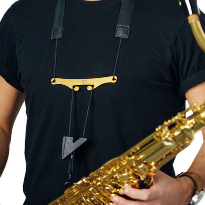 Vandoren Neck Strap Separator Bar - Black VSBB