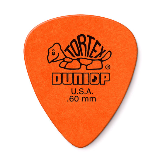 Dunlop Tortex Standard Picks .60mm - 12 Pack - 418-060