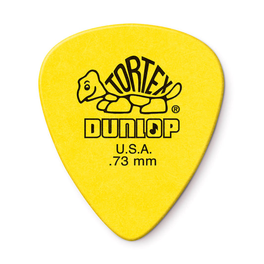 Dunlop Tortex Standard Picks .73mm - 12 Pack - 418-073