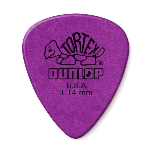 Dunlop Tortex Standard Picks 1.14mm - 12 Pack - 418-114