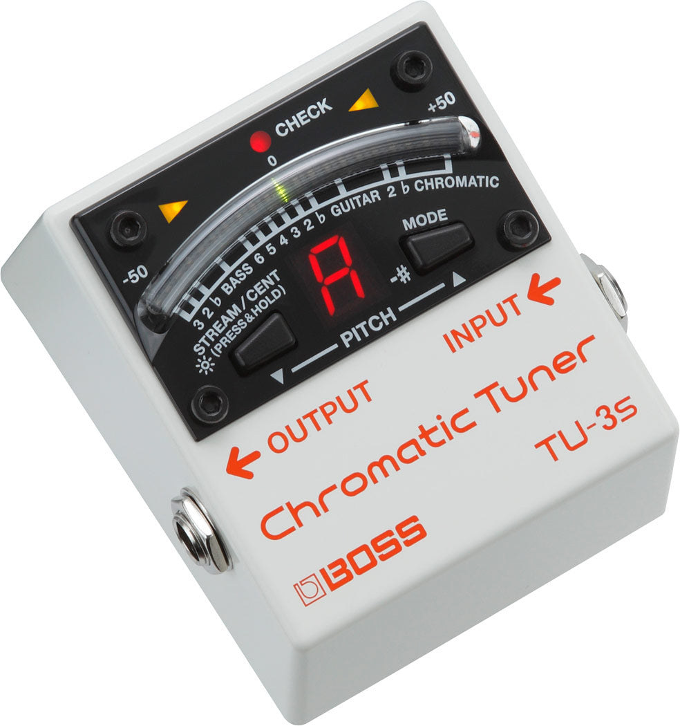 BOSS TU-3S Mini Chromatic Tuner Pedal