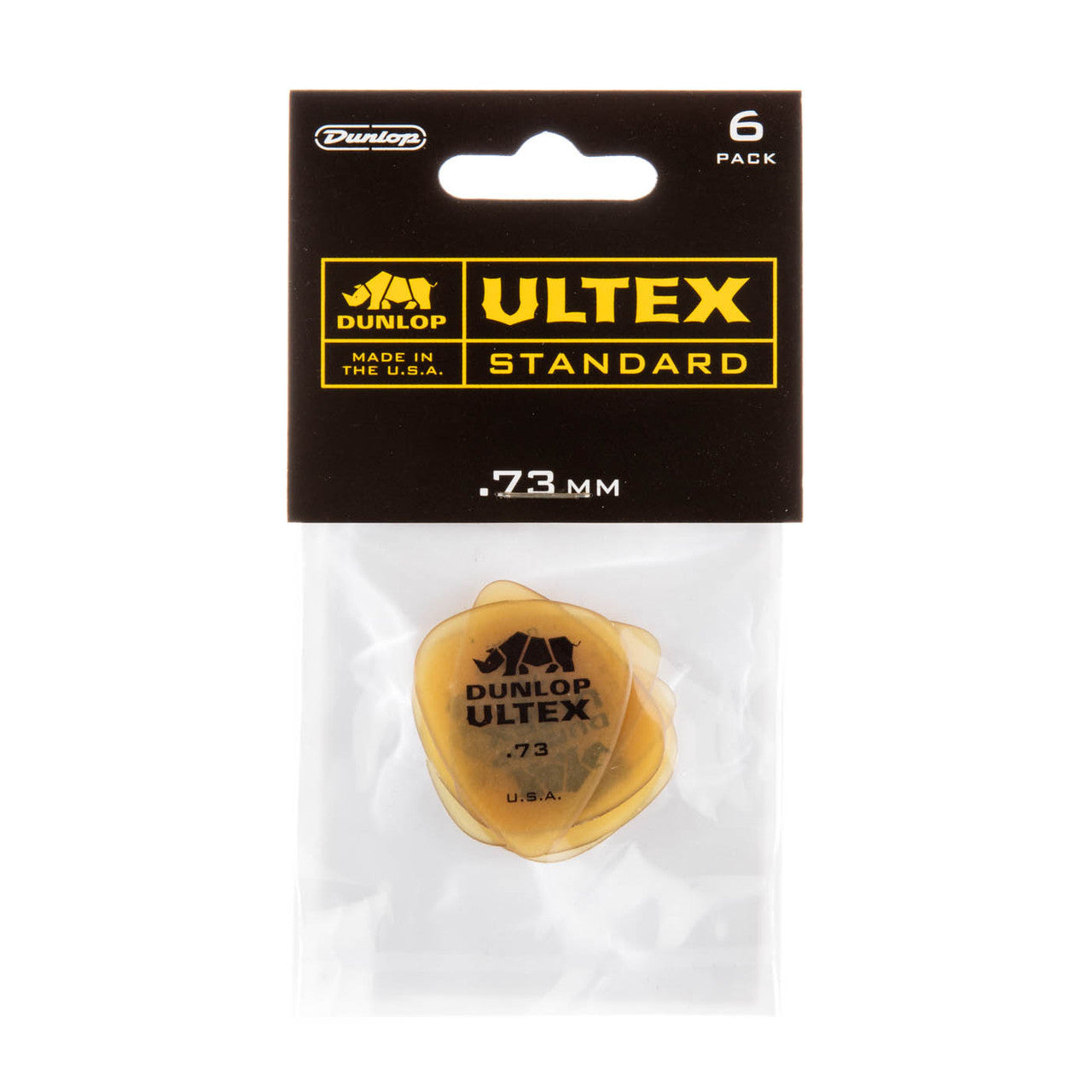Dunlop ULTEX Standard Pick .73mm - 6 pack - 421-073
