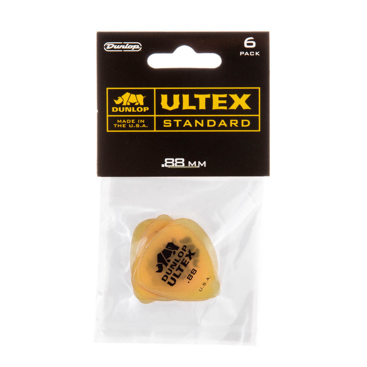 Dunlop ULTEX Standard Pick .88mm - 6 pack - 421-088