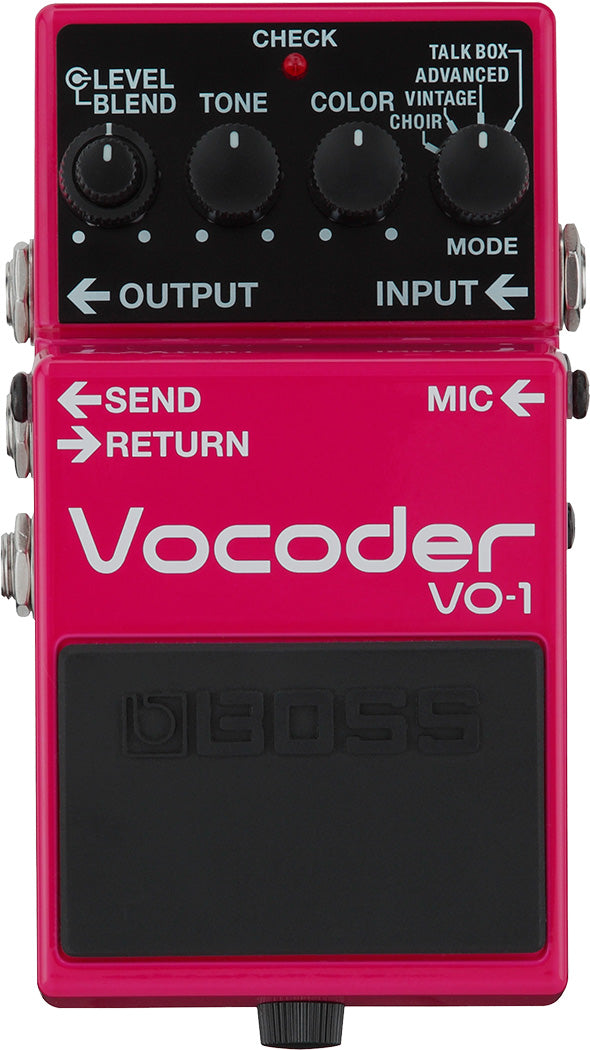 BOSS VO-1 Vocoder Guitar Vocalizer Pedal