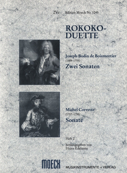 Moeck Book - Boismortier, J. B. (1689 - 1755)/ M. Corrette (1707 - 1795) Heinz Edelstein - Poppa's Music 