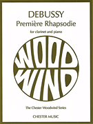 Première Rhapsodie Clarinet and Piano - Claude Debussy  - HL14008535 - Poppa's Music 