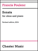 Francis Poulenc: Sonata For Oboe And Piano - Premium  from F.POULENC - Just $19.95! Shop now at Poppa's Music