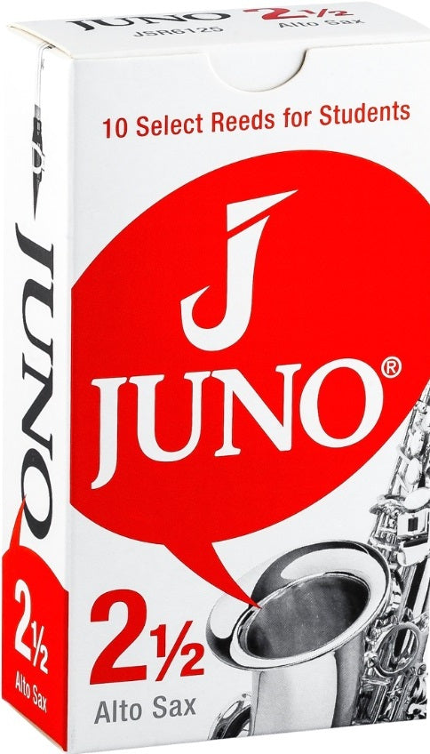 Vandoren Juno Alto Saxophone Reeds   - 10 per Box - Premium Alto Saxophone Reeds from Vandoren - Just $26! Shop now at Poppa's Music