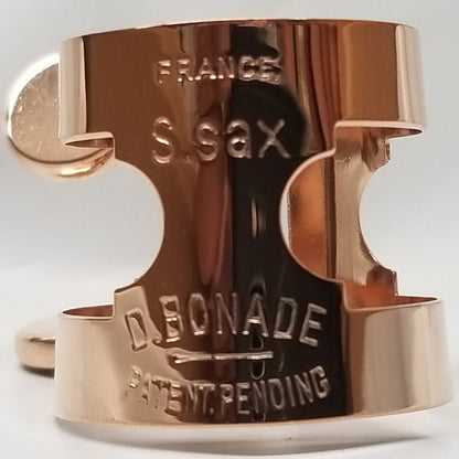 Bonade Soprano Sax Regular Pink Gold Plated Ligature - 2257PO - Poppa's Music 