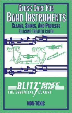 Blitz Cloth - Gloss Care for Band Instruments #306 - Premium Polish Cloth from Blitz Care - Just $5! Shop now at Poppa's Music
