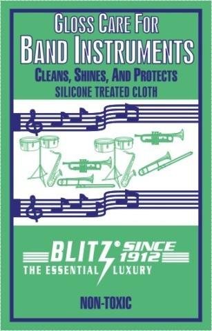 Blitz Cloth - Gloss Care for Band Instruments #306 - Poppa's Music 