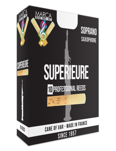 Marca Supérieure Soprano Saxophone Reeds - 10 Per Box - Poppa's Music 