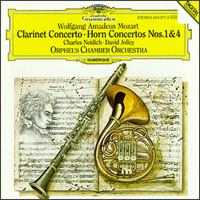 Mozart: Clarinet Concerto; Horn Concertos NOS. 1 & 4 - Poppa's Music 