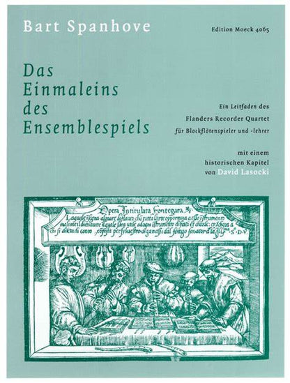 Moeck Book DAS EINMALEINS DES ENSEMBLESPIELS Bart Spanhove - Poppa's Music 