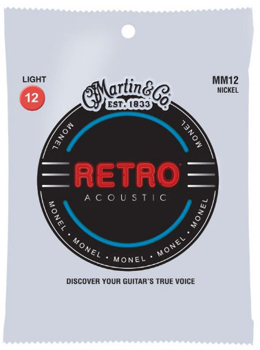 Martin Retro Light - MM12 - Premium Guitar Strings from Martin - Just $8.99! Shop now at Poppa's Music