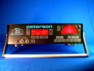 Peterson Electro 490 Auto Strobe - Tuner - Poppa's Music 