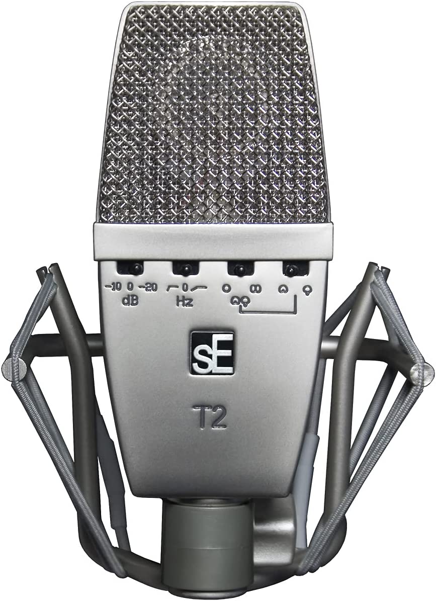 sE Electronics Multi Pattern Large Diaphragm Microphone with Titanium Capsule SE-T2 - Poppa's Music 