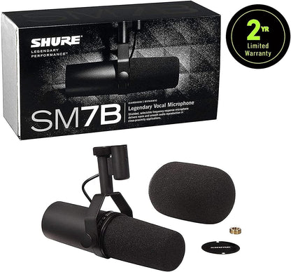 Shure SM7B Vocal Microphone - Poppa's Music 