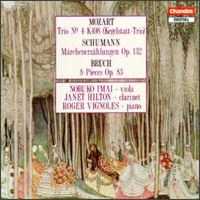 Mozart: Trio in Ef; Bruch: Pieces Op83/ 1-8 - Janet Hilton - Poppa's Music 