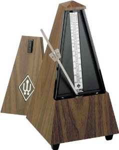 Wittner Mahogany Wood Case Key Wound - Metronome 803M - Poppa's Music 