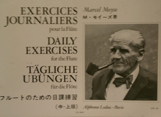 MOYSE DAILY EXERCISES FOR THE FLUTE - 524-00551 - Poppa's Music 