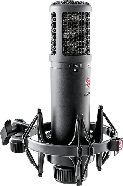 sE Electronics SE2300 Multi Pattern Large Diaphragm Condenser Microphone - Poppa's Music 