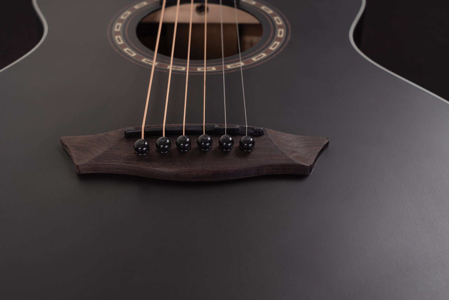 Washburn Apprentice Series Acoustic Guitar - Black Matte - AGM5BMK-A - Premium Acoustic Guitar from Washburn - Just $269! Shop now at Poppa's Music