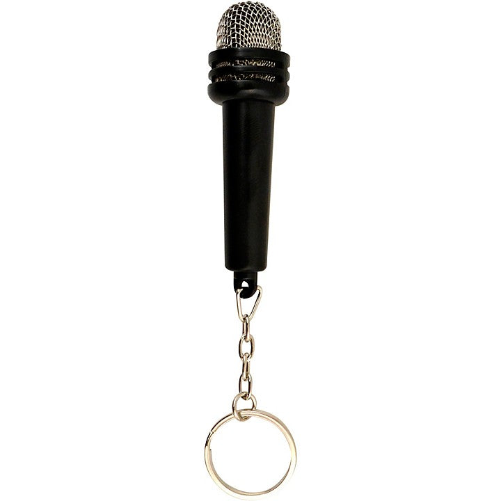 AIM GIFTS Microphone Keychain - K103 - Premium keychain from AIM GIFTS - Just $4.99! Shop now at Poppa's Music