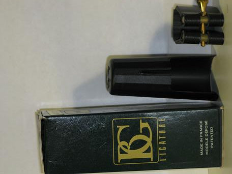 BG France Standard Jazz Ligature for Dukoff Metal Alto Mouthpiece-  Old Box - Poppa's Music 