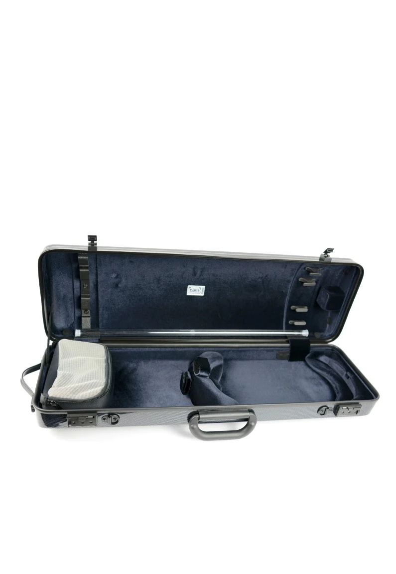 Bam HIGHTECH Oblong Violin Case Without Pocket - 2001XL - Poppa's Music 