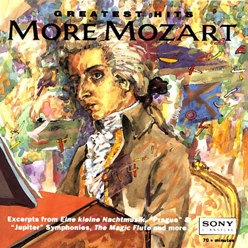 CD  MORE MOZART GREATEST HITS - Poppa's Music 