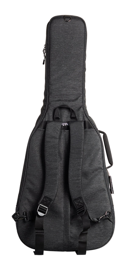 Gator Transit Series Acoustic Guitar Gig Bag with Charcoal Exterior - GT-ACOUSTIC-BLK - Poppa's Music 