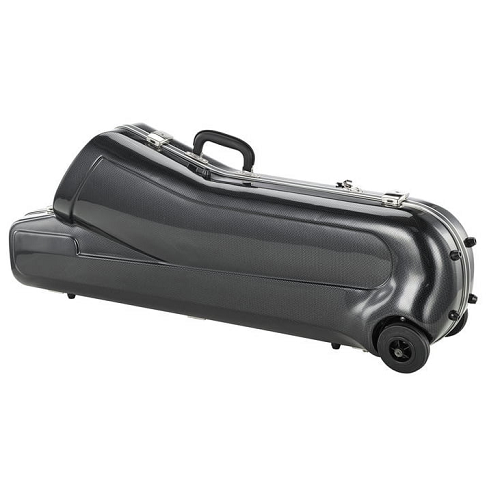 Jakob Winter Shaped Low A Baritone Sax Case with Wheels - JW2197 CA Ro - Poppa's Music 