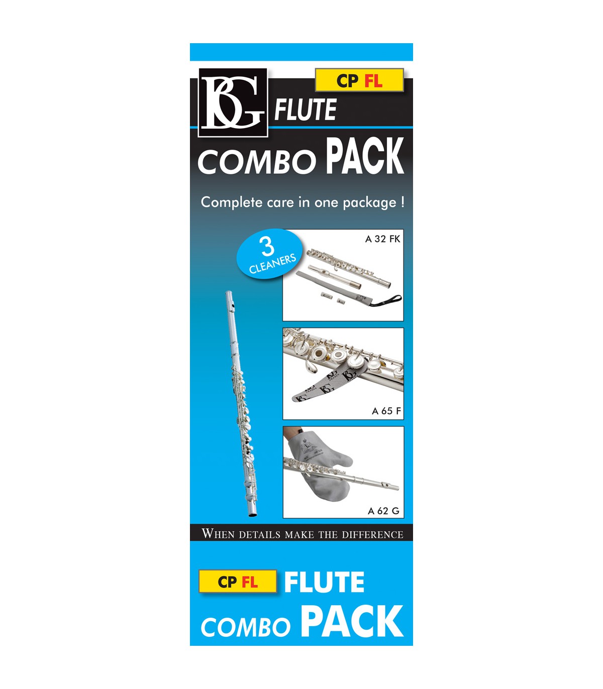 BG France Combo Pack Cleaning Kit - CPFL - Premium Flute Cleaning Kit from BG France - Just $48! Shop now at Poppa's Music