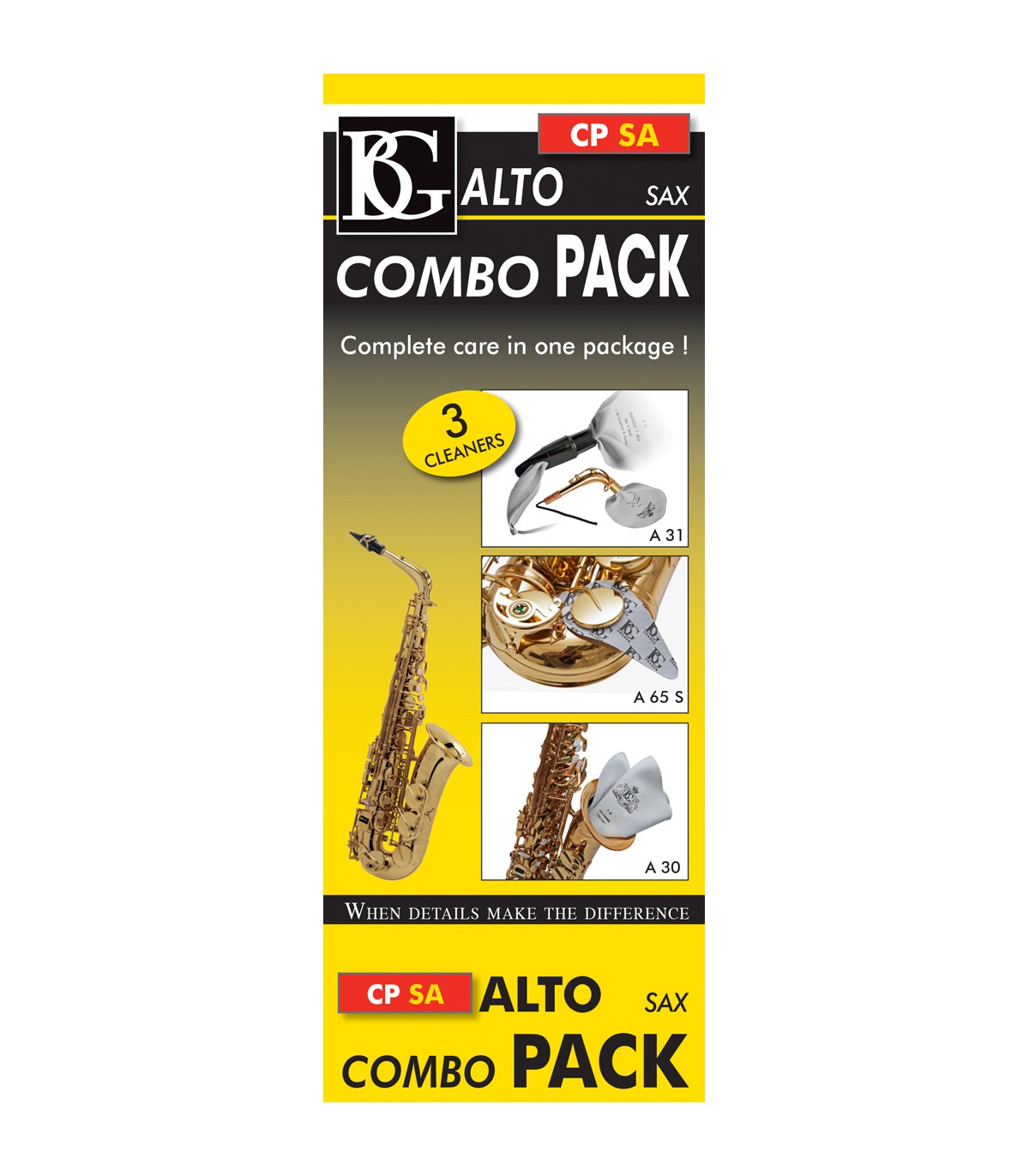 BG France Combo Pack For Alto Sax - CPSA - Poppa's Music 