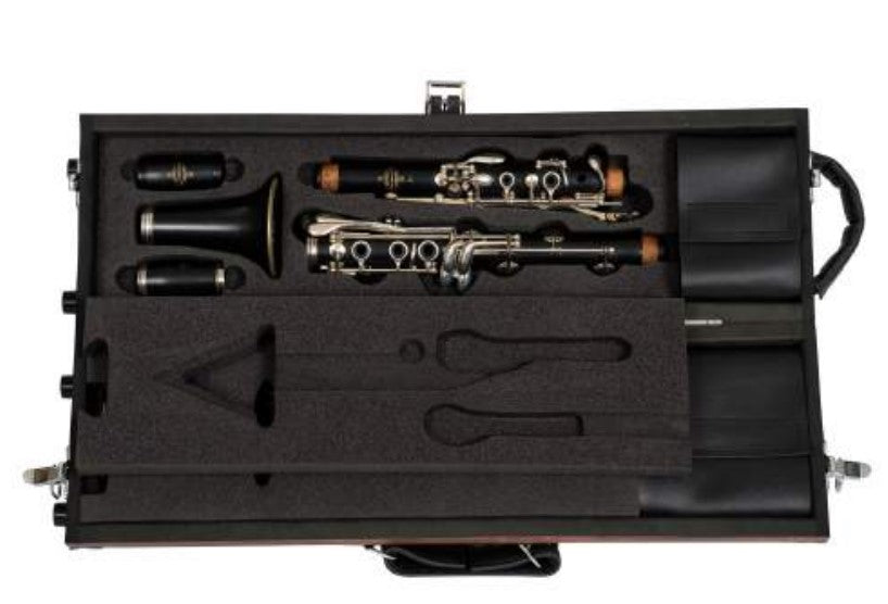 Wiseman Professional Range Double Clarinet Case - Premium Bb Clarinet Case from Wiseman - Just $795.95! Shop now at Poppa's Music