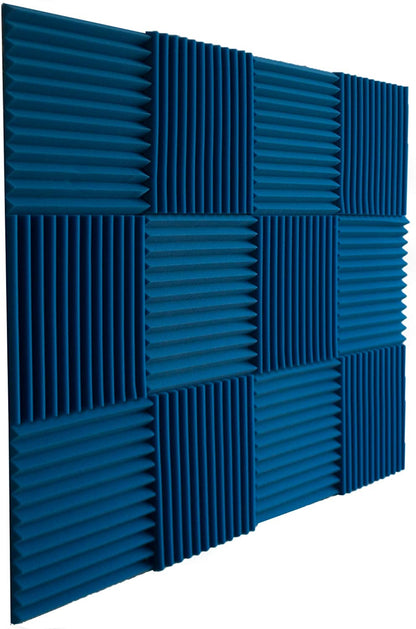 ACOUSTIC PANELS STUDIO FOAM 1" X 12" X 12" - Poppa's Music 