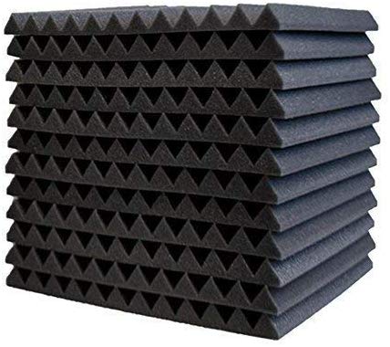 ACOUSTIC PANELS  STUDIO FOAM 1" X 12" X 12" - Poppa's Music 