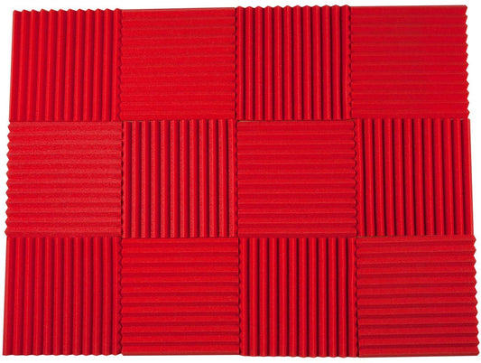 ACOUSTIC PANELS  STUDIO FOAM 1" X 12" X 12" - Poppa's Music 