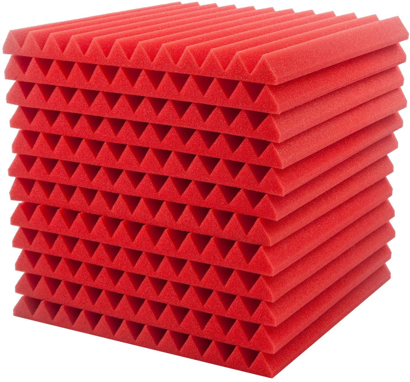 ACOUSTIC PANELS  STUDIO FOAM 1" X 12" X 12" - Poppa's Music 