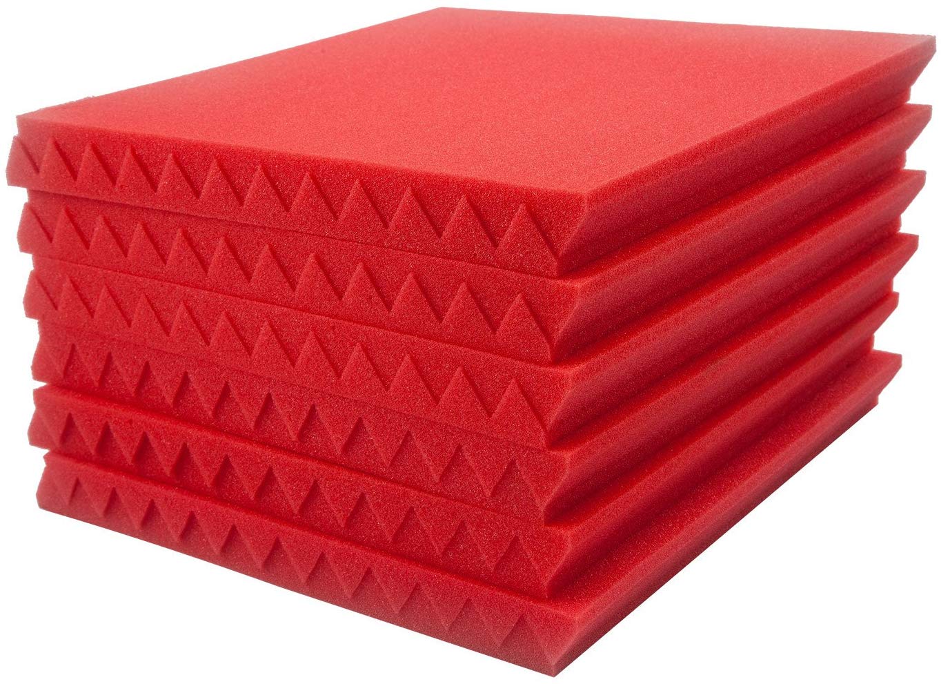 ACOUSTIC PANELS  STUDIO FOAM 1" X 12" X 12" - Poppa's Music 