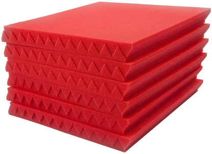 ACOUSTIC PANELS  STUDIO FOAM 1" X 12" X 12" - Poppa's Music 