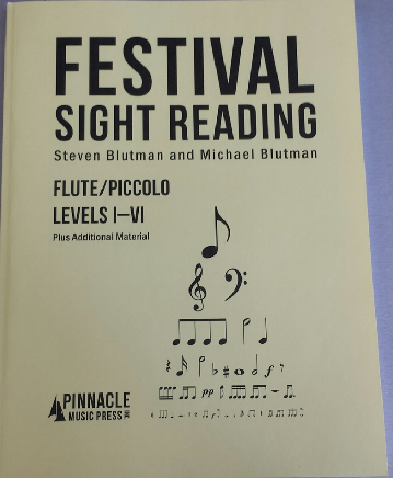 Festival Sight Reading: Flute / Piccolo, Student Edition: Levels V-VI - Poppa's Music 